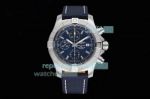 Swiss Replica Breitling Avenger Watch D-Blue Chronograph Dial Nylon Canvas Strap Watch 45mm